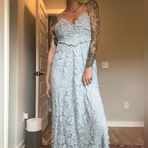 For Love and Lemons blue dress